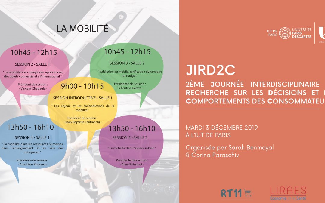 JIRD2C – 2ème édition à l’IUT de Paris