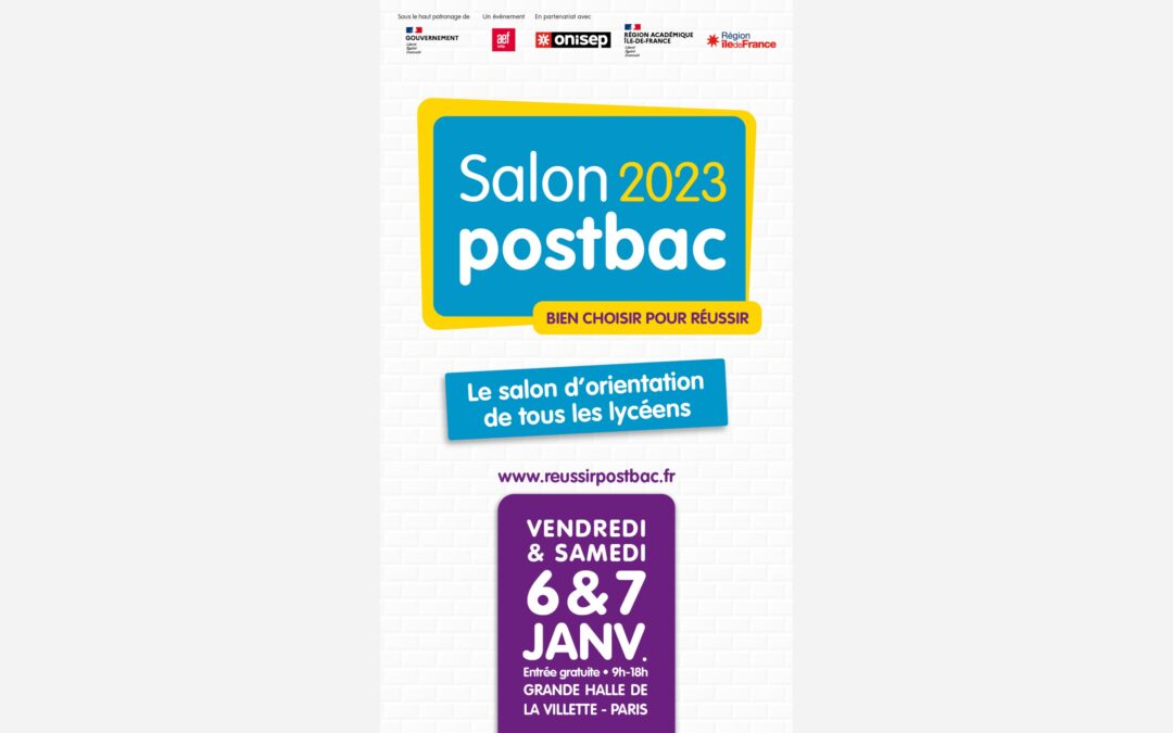 L’IUT de Paris – Rives de Seine au Salon Postbac 2023 !