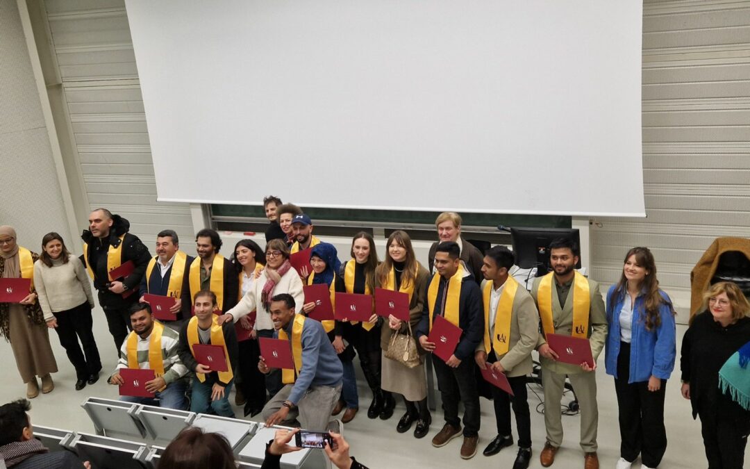 La sixième promotion de diplômés du DU Passerelle FLaViC à l’honneur