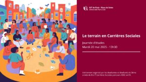 Journée d'études - Le terrain en Carrières Sociales @ IUT de Paris -Rives de Seine - amphi P. Daumard