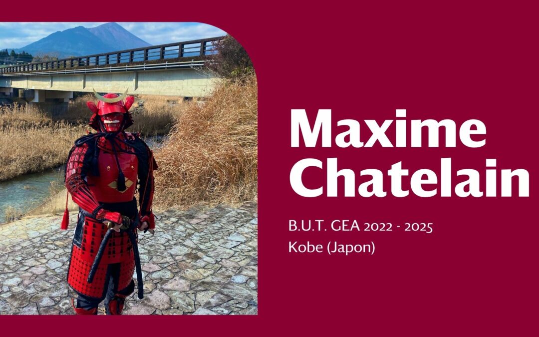 [TÉMOIGNAGE] Maxime Chatelain nous raconte sa mobilité à Kobe