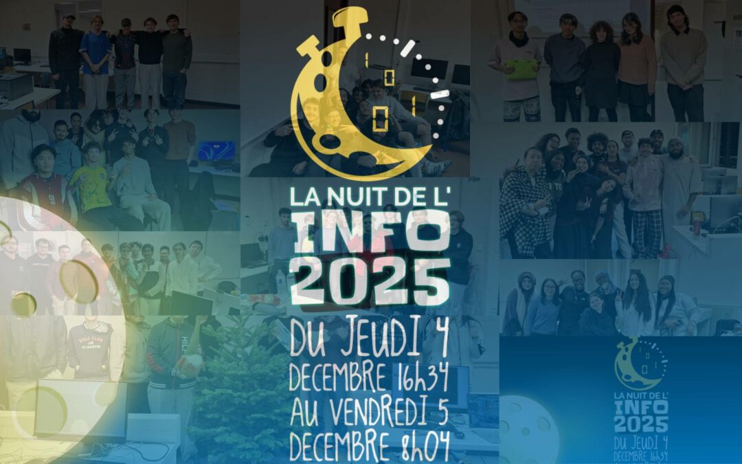 La Nuit de l’Info 2025 : 11 équipes, une nuit, des idées à foison