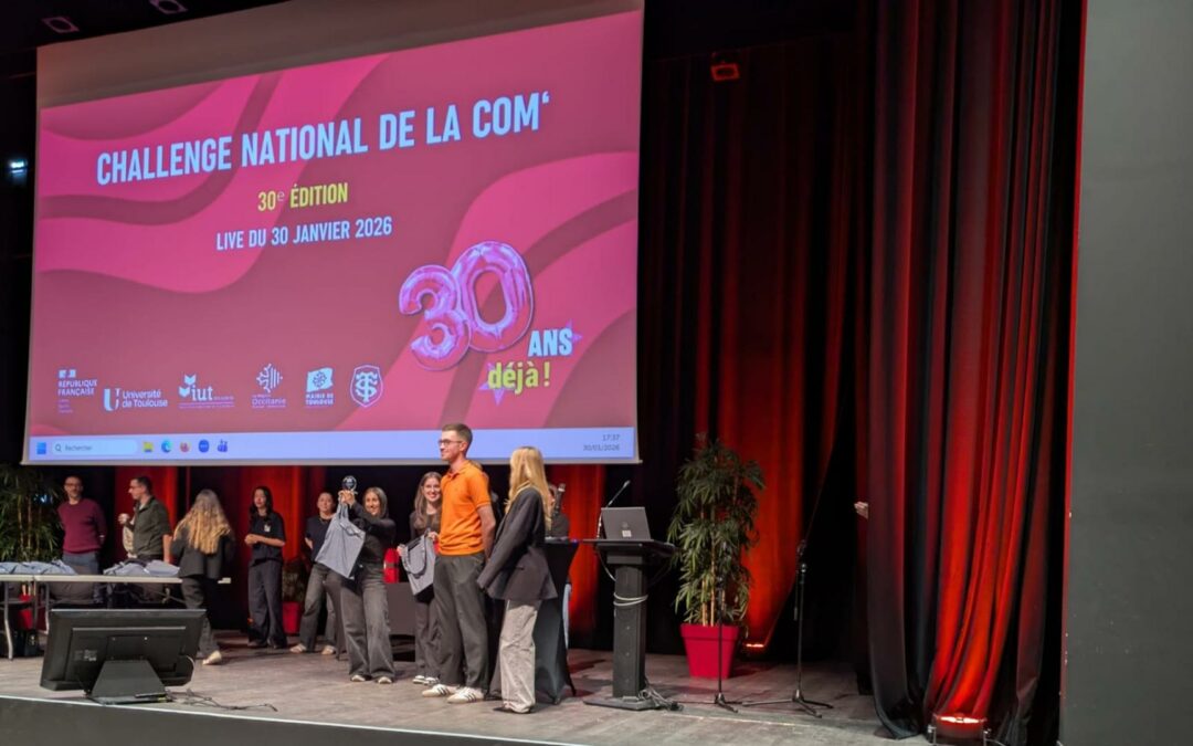 L’Agence Hélice décroche la 2ᵉ place au Challenge de la Com